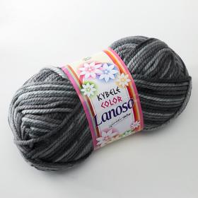 

Пряжа "Kybele color" 100% акрил 120м/200гр (815 серый меланж)