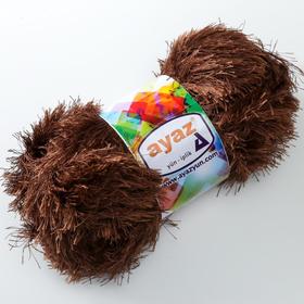 

Пряжа "Травка Ayaz" 100% полиэстер 160м/100гр (2182 коричневый)