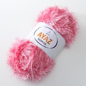 

Пряжа "Травка Ayaz" 100% полиэстер 140м/100гр (3244 т.розовый)