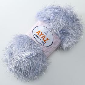 

Пряжа "Травка Renkli Sim" 75% полиэстер, 25% люрекс 110м/100гр (1208-101 серебро)