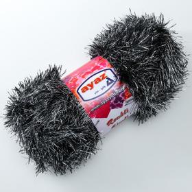 

Пряжа "Травка Renkli Sim" 80% полиэстер, 20% люрекс 110м/100гр (1217-101 серый)