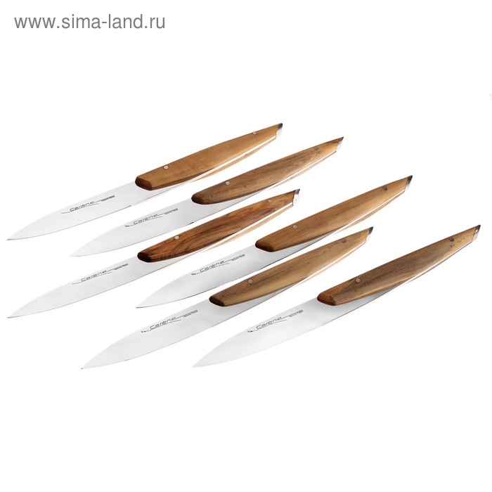 цена Набор из 6-ти ножей Carene, 31 × 3 × 21 см