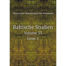 

Книга Baltische Studien. Volume 33 Issue 1