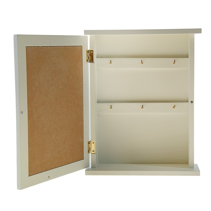 Ключница белая "Медвежата модники"