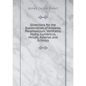 

Книга Directions for the Examination of Amoeba, Paramoecium, Vorticella, Hydra, Lumbricus, Hirudo, Asterias and Echinus