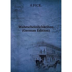 

Книга Wahrscheinlichkeiten (German Edition)