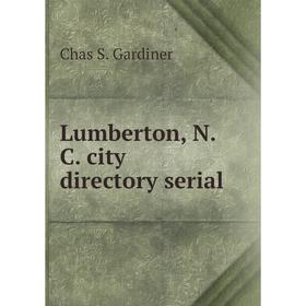 

Книга Lumberton, NC city directory serial