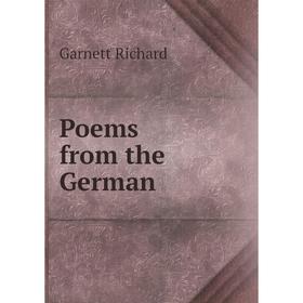 

Книга Poems from the German