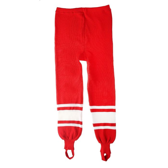 Рейтузы хоккейные Р 807, размер L, цвет: красный