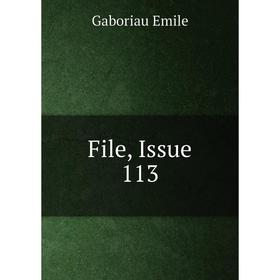 

Книга File, Issue 113