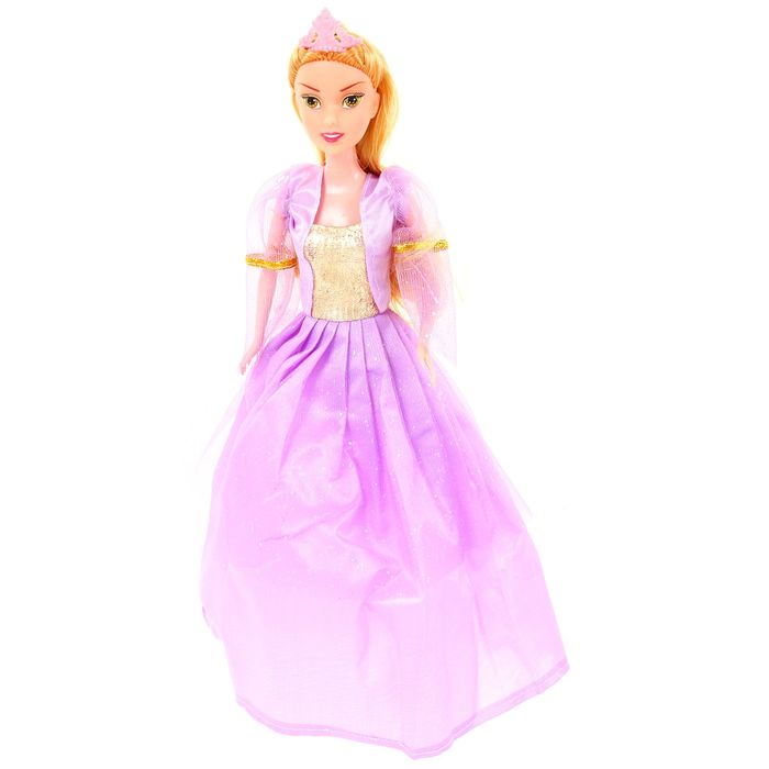 Кукла модель "Елизавета" с короной, в пышном платье, МИКС