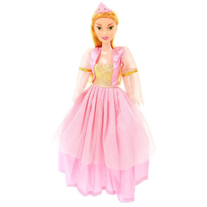 Кукла модель "Елизавета" с короной, в пышном платье, МИКС