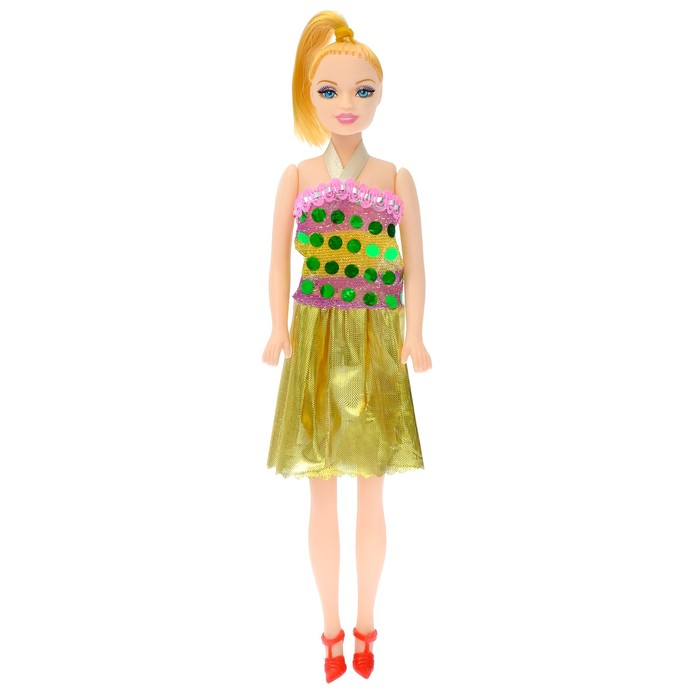 Кукла модель «Наташа» в платье, МИКС