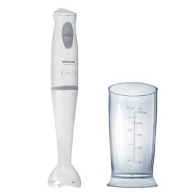 

Блендер Sencor SHB 4110WH, погружной, 400 Вт, 0.5 л, 2 скорости, белый