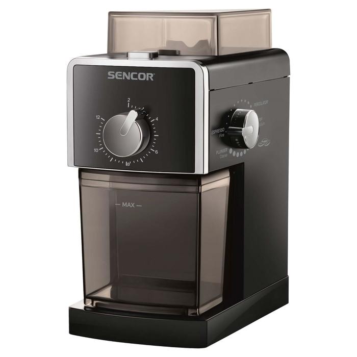 Кофемолка Sencor SCG 5050BK, 110 Вт, 180 г, черная