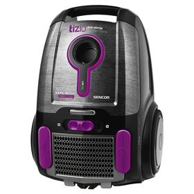 

Пылесос Sencor SVC 8VT-EUE2, 700 Вт, 2.3 л, черно-фиолетовый