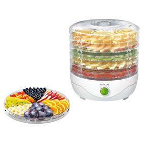 

Сушилка для овощей и фруктов Sencor SFD 750WH, 250 Вт, 5 ярусов, белая