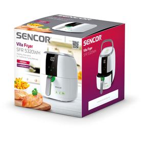 Фритюрница Sencor SFR 5320WH, 1400 Вт, 3 л, до 200°C, белая от Сима-ленд