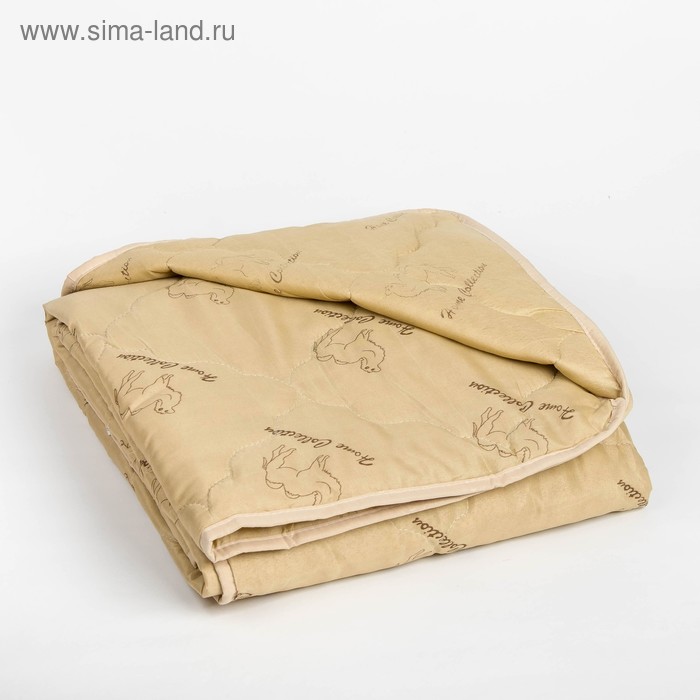 фото Одеяло облегчённое адамас "верблюжья шерсть", размер 200х220 ± 5 см, 200гр/м2, чехол п/э