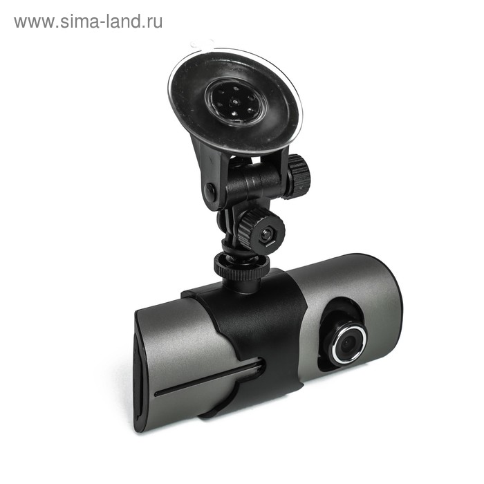 фото Видеорегистратор 2 камеры с gps, hd 1280×480p, tft 2.7, обзор 132°