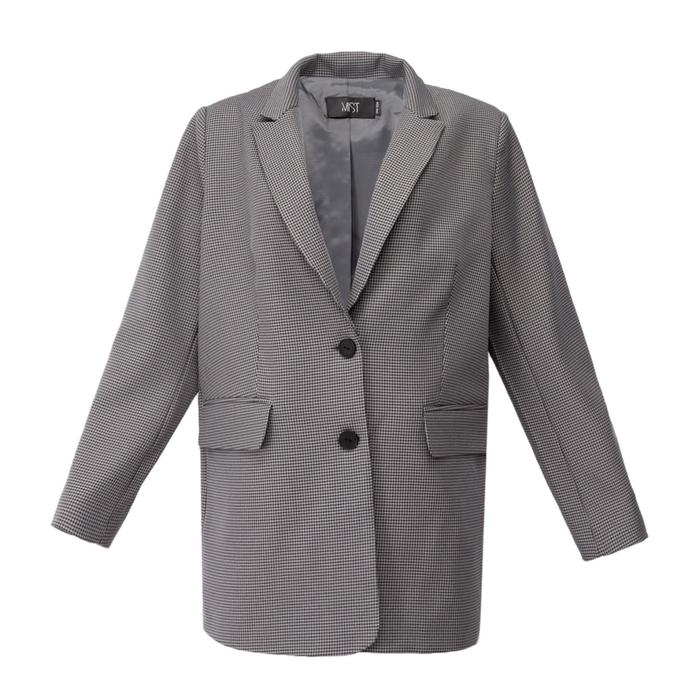 Пиджак женский MIST, one size, серый пиджак toptop размер one size серый