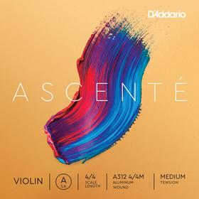 

Отдельная струна A для скрипки D'Addario A312-4/4M Ascente 4/4, среднее натяжение