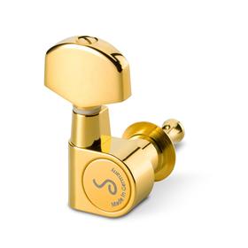 

Комплект одиночной колковой механики Schaller 10030523.02.36 M6 Pin 3л+3п левых, большие