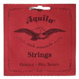 Струны для гиталеле AQUILA RED SERIES 133C A (42см, a-e-c-G-D-A) от Сима-ленд