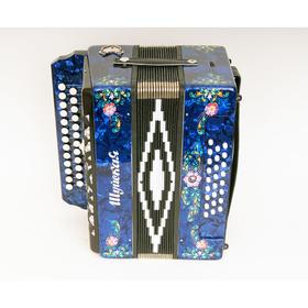 

Гармонь S32XL-A-BL "Шуйская" 25х25-III-2, синяя