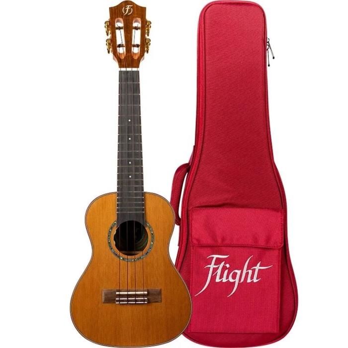 

Укулеле FLIGHT DIANA CE - со звукоснимателем, концерт, SOLID TOP кедр, орех, натуральная