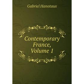 

Книга Contemporary France, Volume 1
