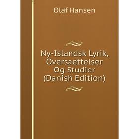 

Книга Ny-Islandsk Lyrik, Oversaettelser Og Studier (Danish Edition)