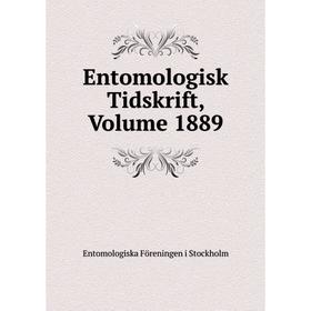 

Книга Entomologisk Tidskrift, Volume 1889
