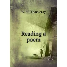 

Книга Reading a poem
