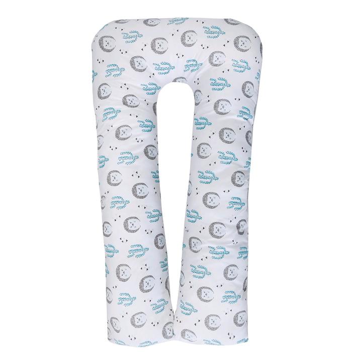 фото Подушка для беременных u-образная, размер 340 × 35 см, принт ёжики amarobaby