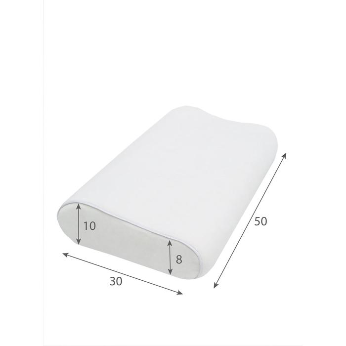 фото Подушка memory foam junior, размер 50х30х10/8 см amarobaby