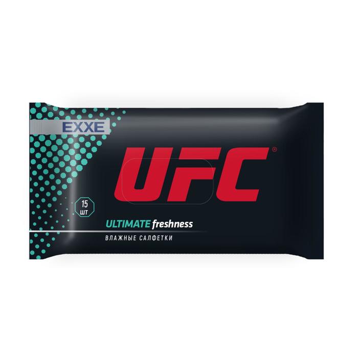 Влажные салфетки UFC x EXXE Ultimate Freshness, 15 шт.