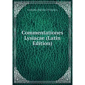 

Книга Commentationes Lysiacae (Latin Edition)