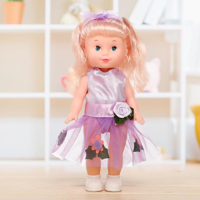 Кукла «Оленька» в платье, МИКС