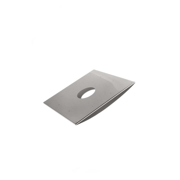 Лист потолочный, универсальный, 500 × 500 мм, нержавеющая сталь AISI 430, d=220-260 мм