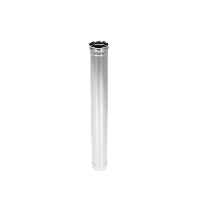 Труба, L=1000 мм, нержавеющая сталь AISI 316, толщина 0.8 мм, d=200 мм