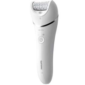 

Эпилятор Philips BRE710/00, 32 пинцета, 2 скорости, 5 насадок, АКБ, белый
