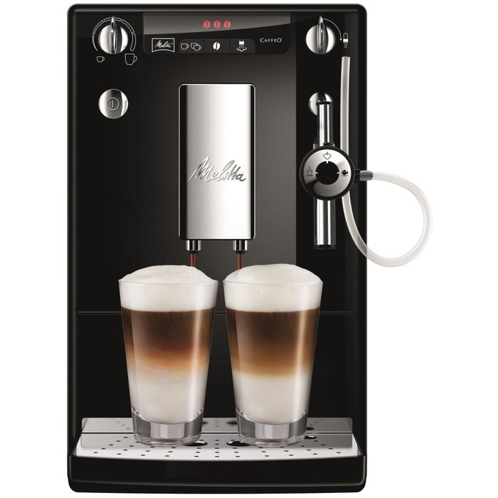 Кофемашина Melitta Caffeo E 957-101, автоматическая, 1400 Вт, 1.2 л, чёрная