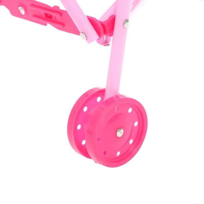 Кукольная коляска-трость, пластиковый каркас
