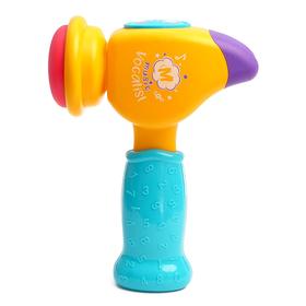 

Музыкальная игрушка «Молоток», звуковые эффекты, цвета МИКС