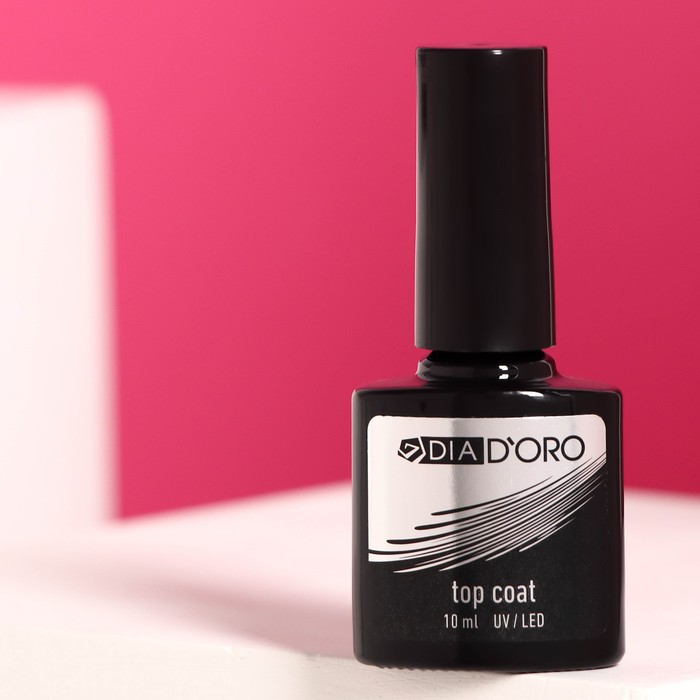 фото Гель-финишное покрытие без дисперсионного слоя dia d`oro top coat, 10 мл