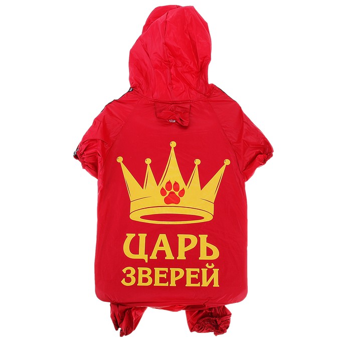 Комбинезон-дождевик "Царь зверей", размер 3XL (ДС 55 см, ОГ 78 см)