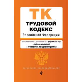 

Трудовой кодекс Российской Федерации. Текст с изменениями и дополнениями на 1 февраля 2021 года (+ таблица изменений) (+ путеводитель по судебной прак