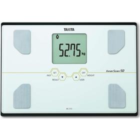 

Весы напольные Tanita BC-313 W, диагностические, до 150 кг, 4xAA, стекло, белые