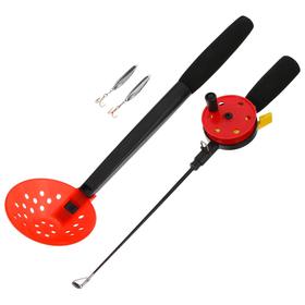 

Набор TROUT PRO Ice Set 1 (удочка, черпак, блёсны)